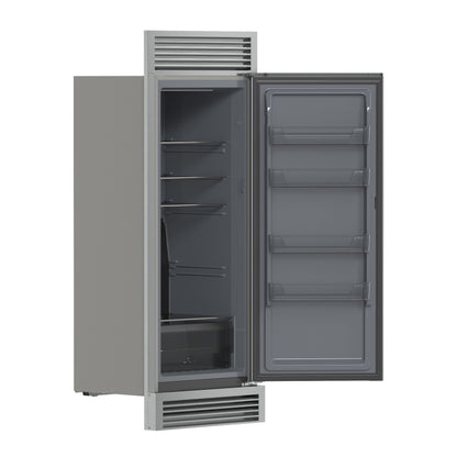 Forno Fortezza 32 Inch Right-Swing Convertible Refrigerator/Freezer with Trim Grill, Stainless Steel, Total No Frost - Forno Appliances