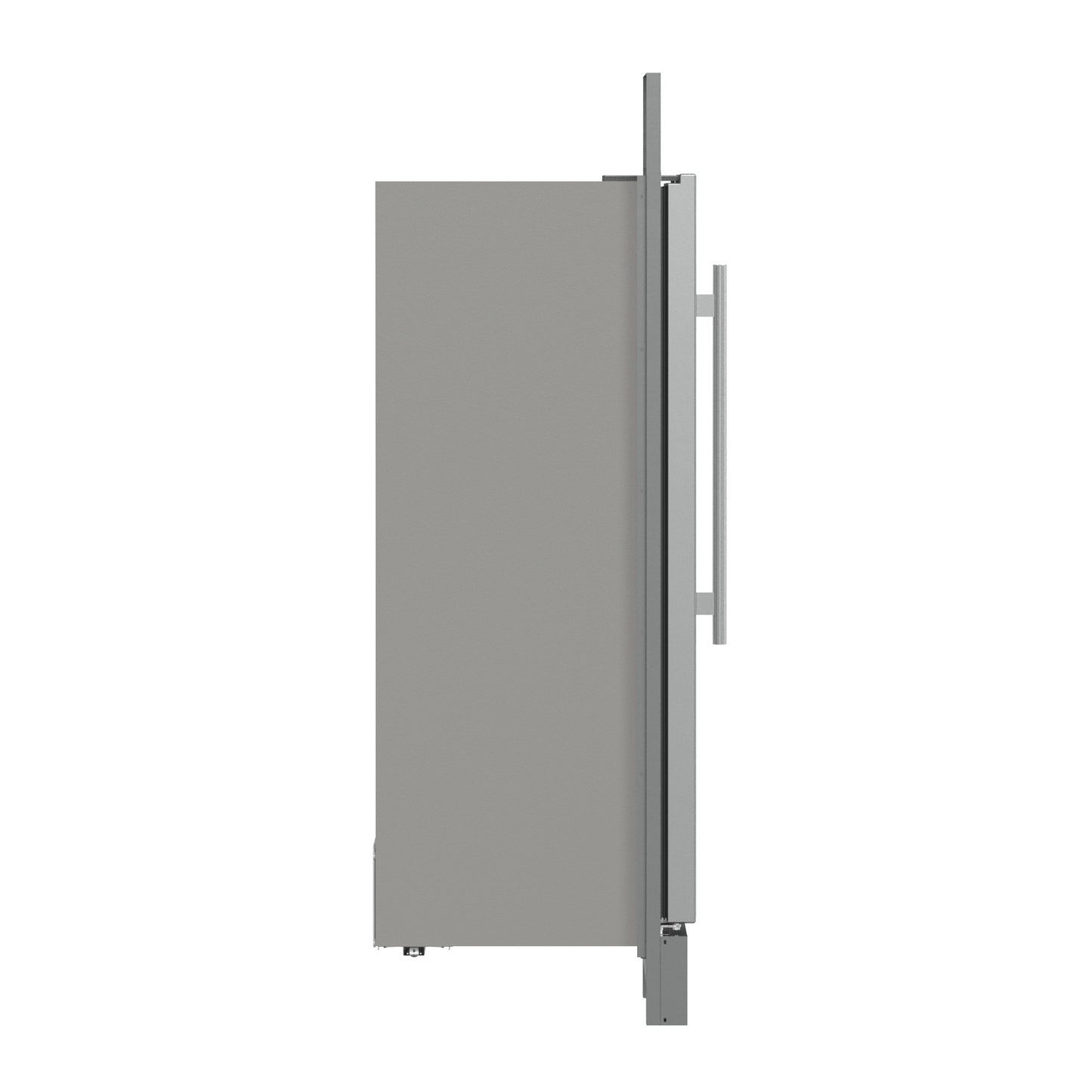 Forno Fortezza 32 Inch Right-Swing Convertible Refrigerator/Freezer with Trim Grill, Stainless Steel, Total No Frost - Forno Appliances