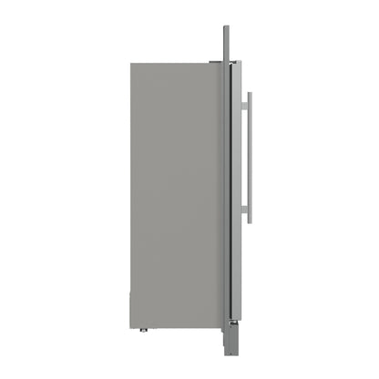 Forno Fortezza 32 Inch Right-Swing Convertible Refrigerator/Freezer with Trim Grill, Stainless Steel, Total No Frost - Forno Appliances