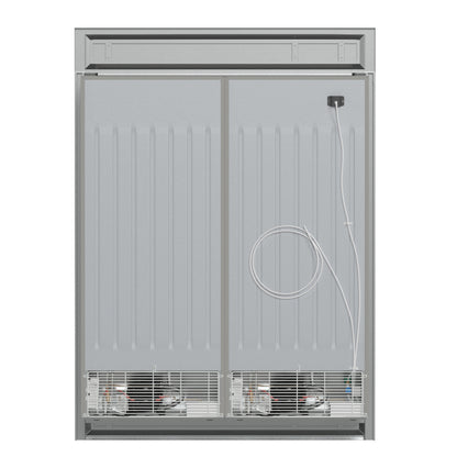 FORNO 5-Piece SS Kitchen Bundle - 48" Gas Range, 60" SxS Fridge, 48" Range Hood, 24" DW, 30" MW - Forno Appliances