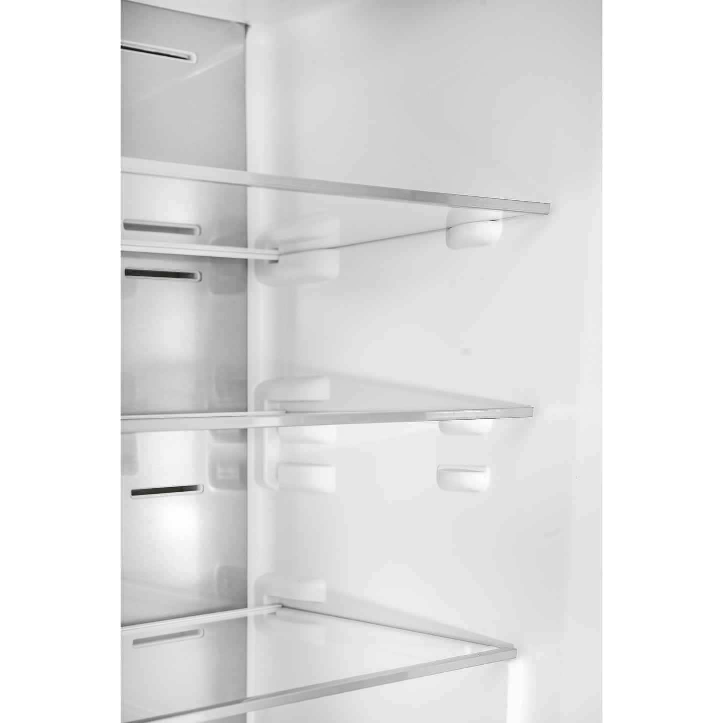 Custodia 24" Bottom Freezer, 10.3 cf., Right Swing, Total No frost, Black, Antique Brass handles - Forno Appliances