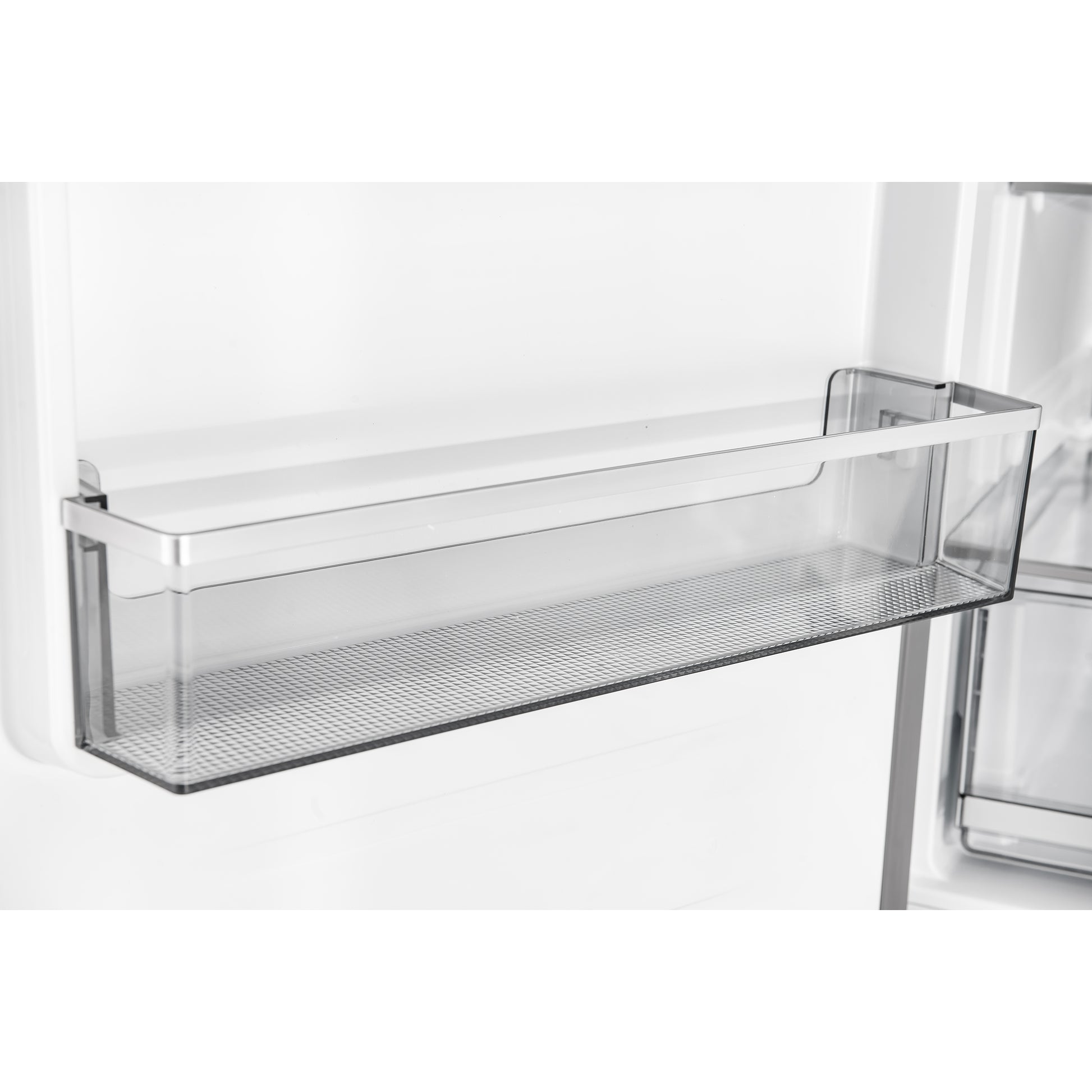 Custodia 24" Bottom Freezer, 10.3 cf., Left Swing, Ice Maker, Total No frost, Stainless Steel handles - Forno Appliances