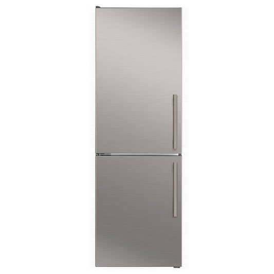 Custodia 24" Bottom Freezer, 10.3 cf., Left Swing, Ice Maker, Total No frost, Stainless Steel handles - Forno Appliances