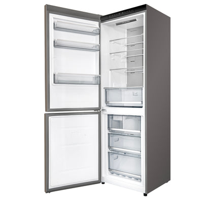 Custodia 24" Bottom Freezer, 10.3 cf., Left Swing, Ice Maker, Total No frost, Stainless Steel handles - Forno Appliances