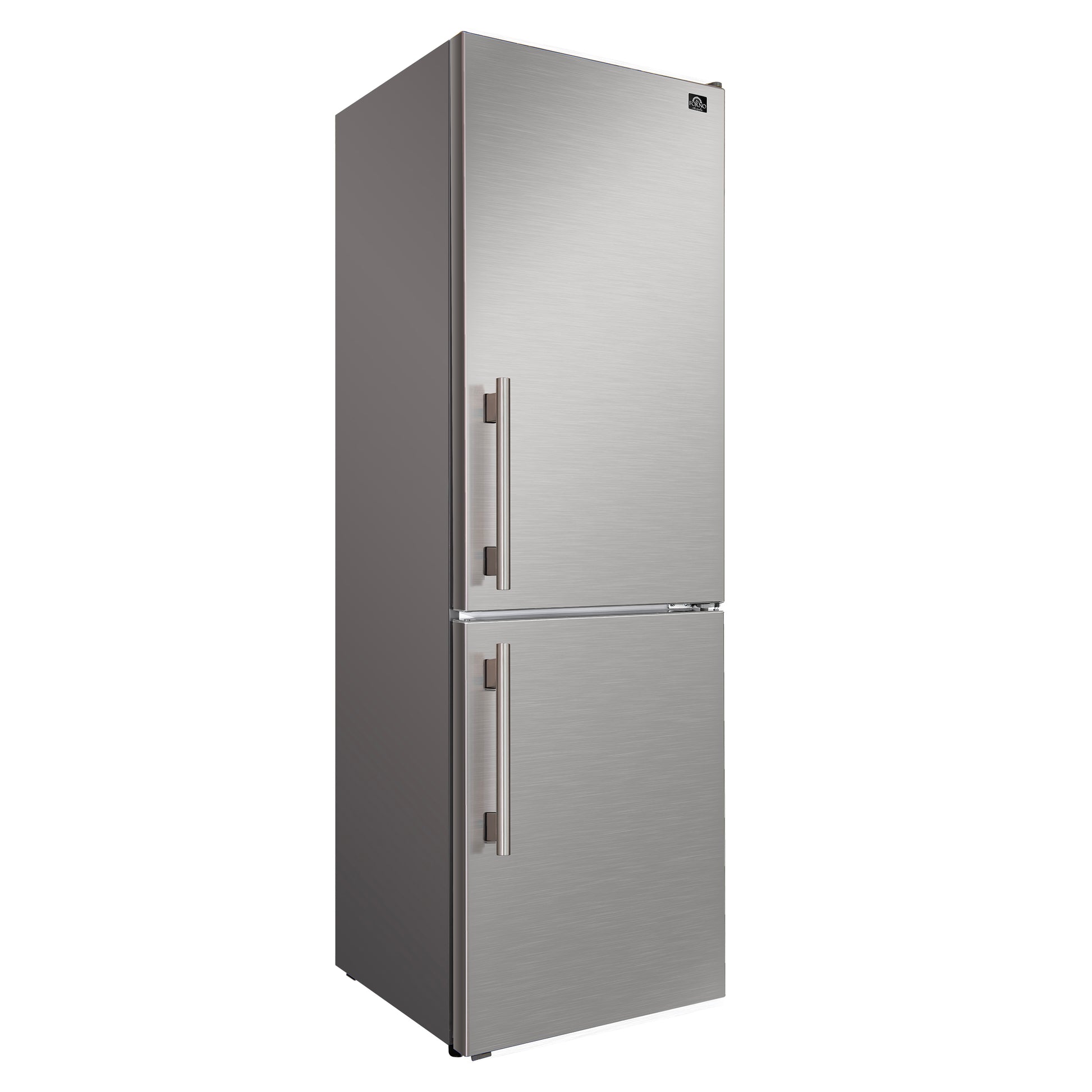 Custodia 24" Bottom Freezer, 10.3 cf., Right Swing, Total No frost, Stainless Steel handles - Forno Appliances