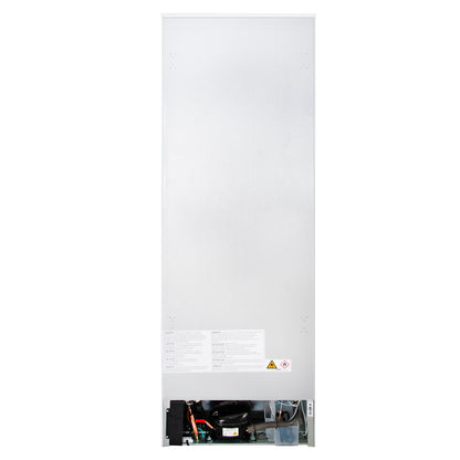 Custodia 24" Bottom Freezer, 10.3 cf., Right Swing, Total No frost, White, Antique Brass handles - Forno Appliances