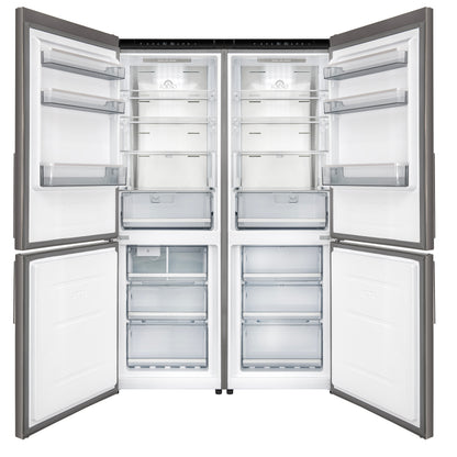 Custodia 48" Bottom Freezer combo, 20.6 cf., Ice Maker, Total No frost, Stainless Steel handles - Forno Appliances
