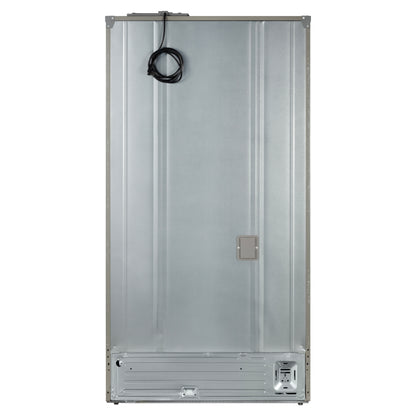 Refrigerador Forno Rivello de 36 pulgadas con puerta francesa en acero inoxidable, dispensador de agua interno, hielo filtrado, estantes ajustables, certificación Energy Star