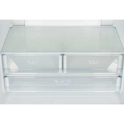 Refrigerador Forno Rivello de 36 pulgadas con puerta francesa en acero inoxidable, dispensador de agua interno, hielo filtrado, estantes ajustables, certificación Energy Star