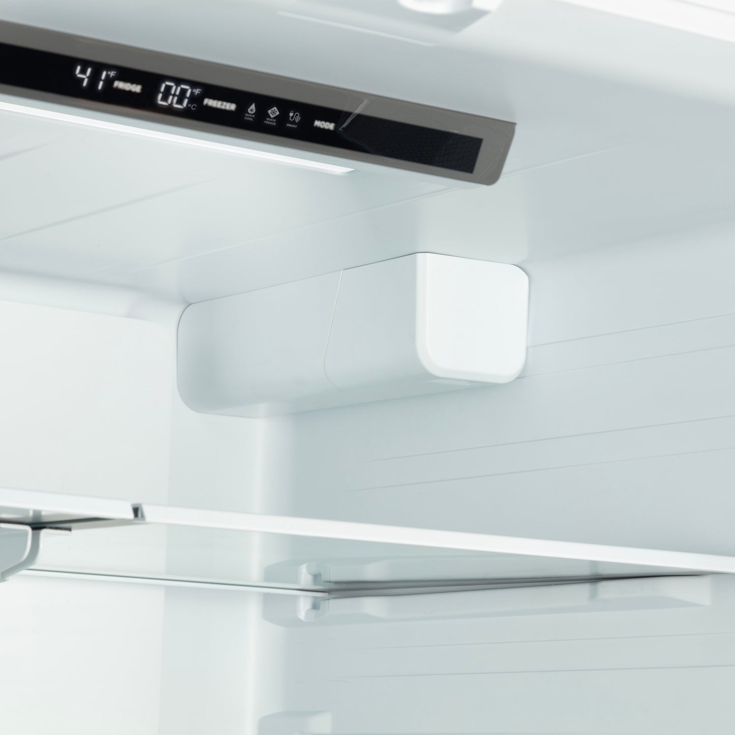 Refrigerador Forno Rivello de 36 pulgadas con puerta francesa en acero inoxidable, dispensador de agua interno, hielo filtrado, estantes ajustables, certificación Energy Star