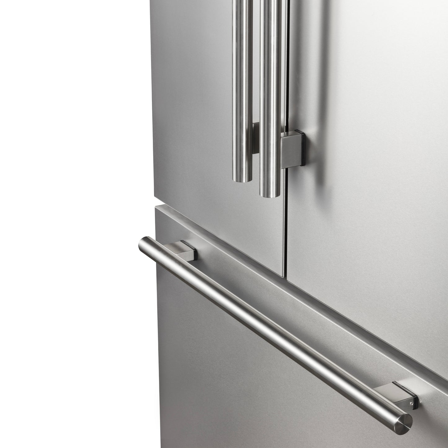 Refrigerador Forno Rivello de 36 pulgadas con puerta francesa en acero inoxidable, dispensador de agua interno, hielo filtrado, estantes ajustables, certificación Energy Star