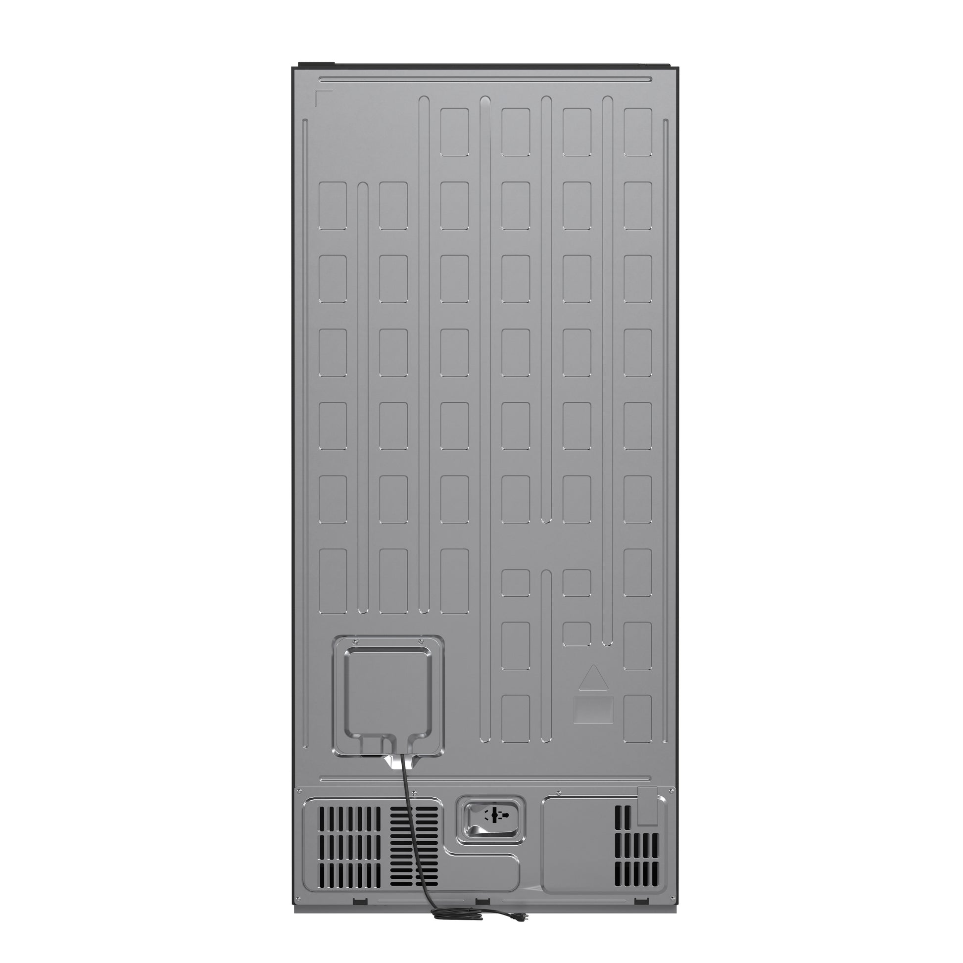 Forno Milano Espresso 31-Inch Bottom Freezer Refrigerator, Black, 17.2 cu.ft Capacity, Energy Efficient - Forno Appliances