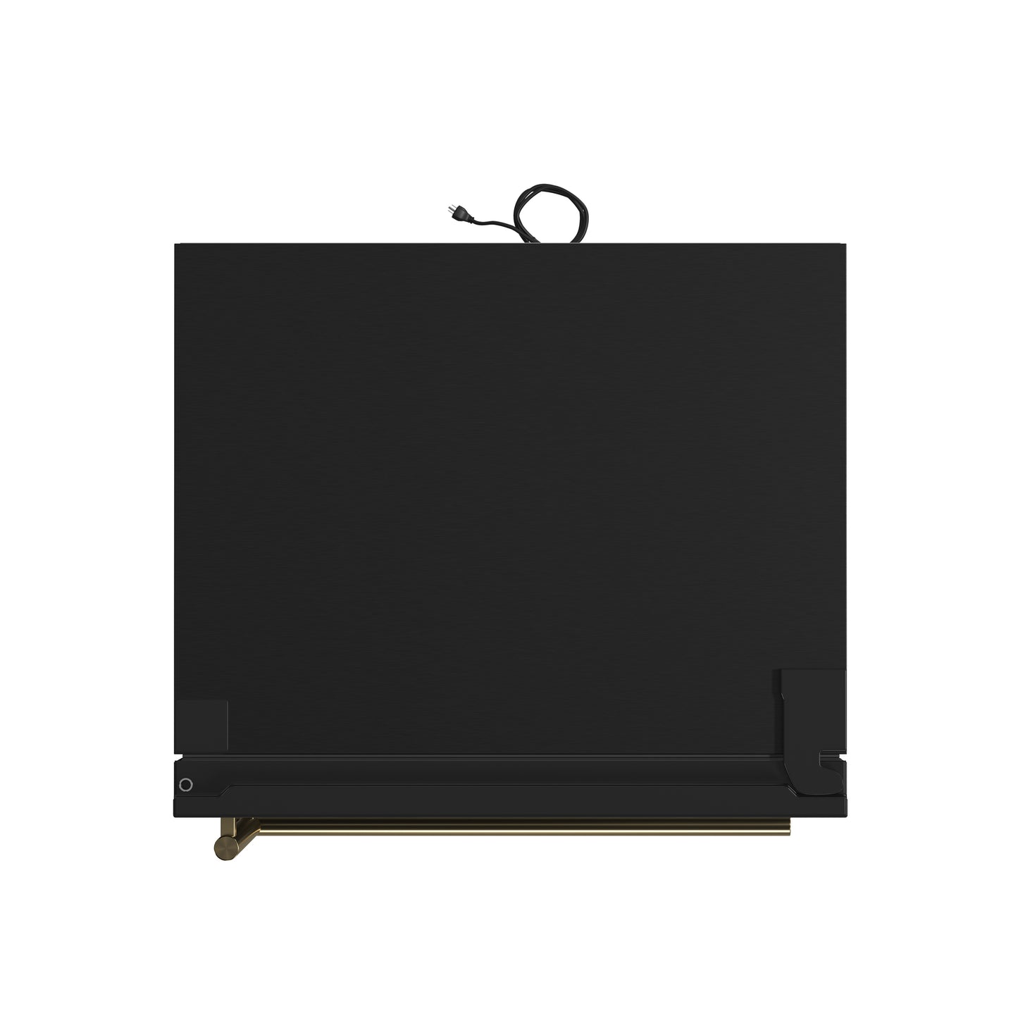 Forno Milano Espresso 31-Inch Bottom Freezer Refrigerator, Black, 17.2 cu.ft Capacity, Energy Efficient - Forno Appliances