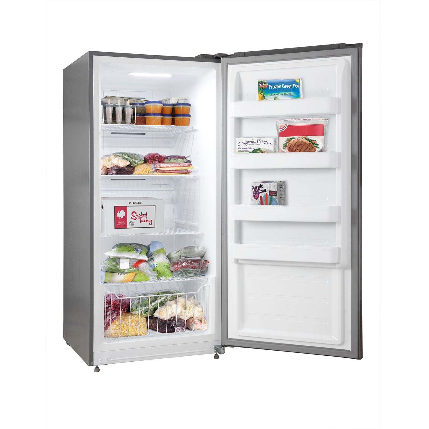 Forno Rizzuto 28-Inch Upright Convertible Refrigerator, Right Swing,  ENERGY STAR Certified