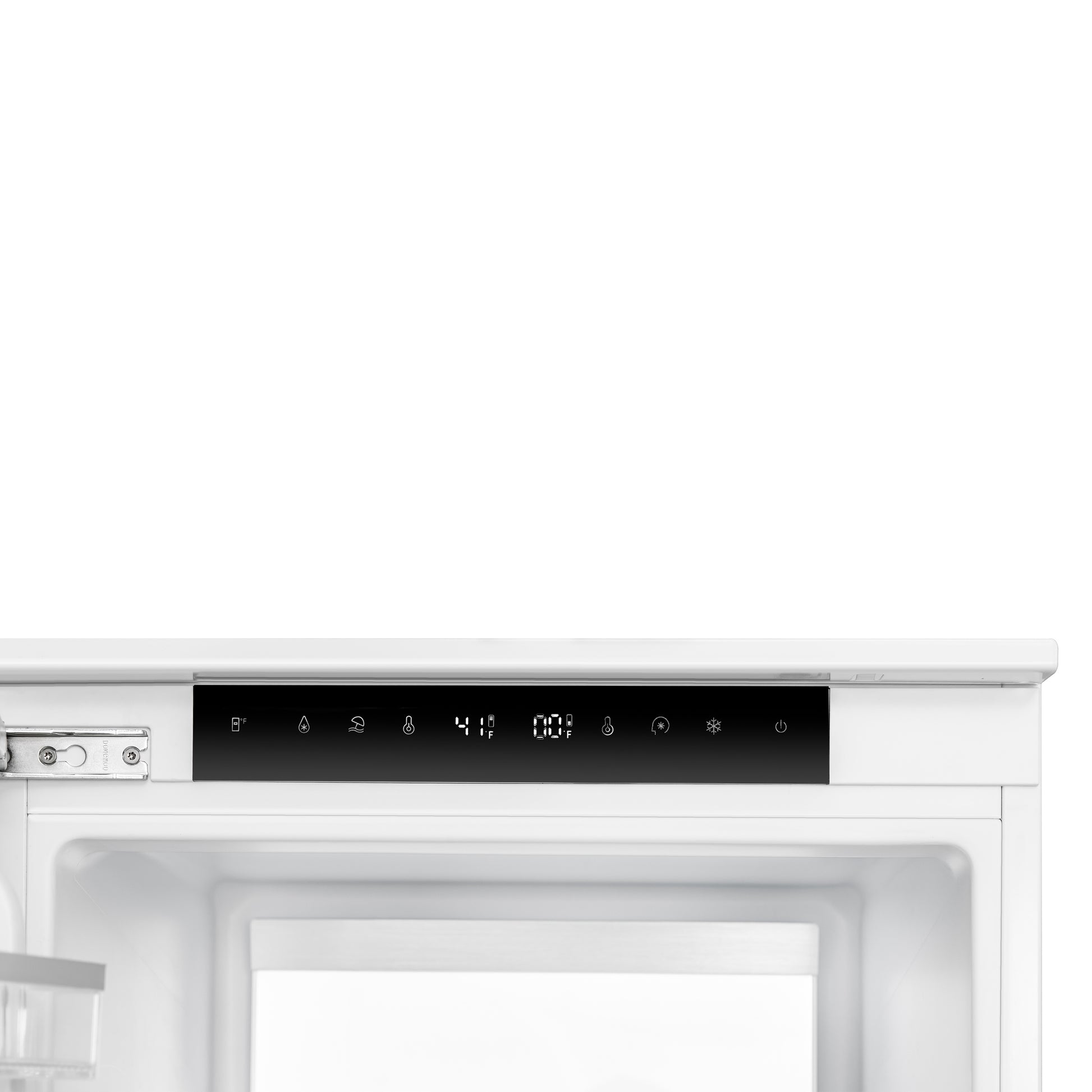 Rivestito 42 Inch Panel Ready Double Bottom Freezer, 16.9 cu. ft., Ice Maker, Total No Frost, Fast Cool & Fast Freeze - Forno Appliances