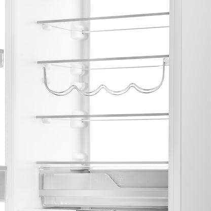 Rivestito 42 Inch Panel Ready Double Bottom Freezer, 16.9 cu. ft., Ice Maker, Total No Frost, Fast Cool & Fast Freeze - Forno Appliances