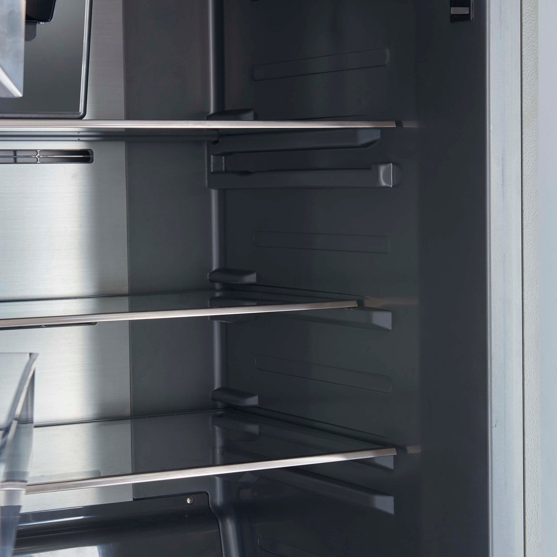 Forno Fortezza 32 Inch Left-Swing Freezer with Trim Kit, Stainless Steel, with Automatic Ice Maker - Forno Appliances