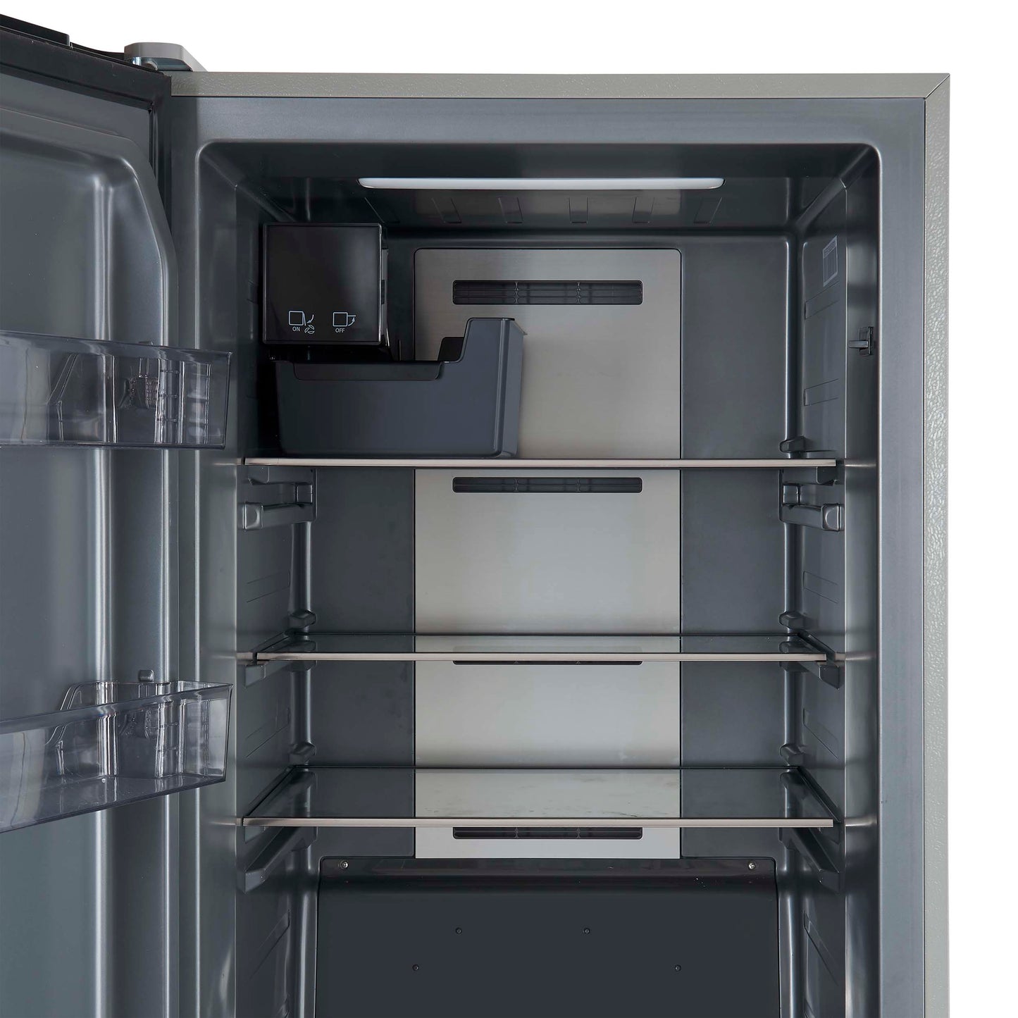 Forno Fortezza 32 Inch Left-Swing Freezer with Trim Kit, Stainless Steel, with Automatic Ice Maker - Forno Appliances