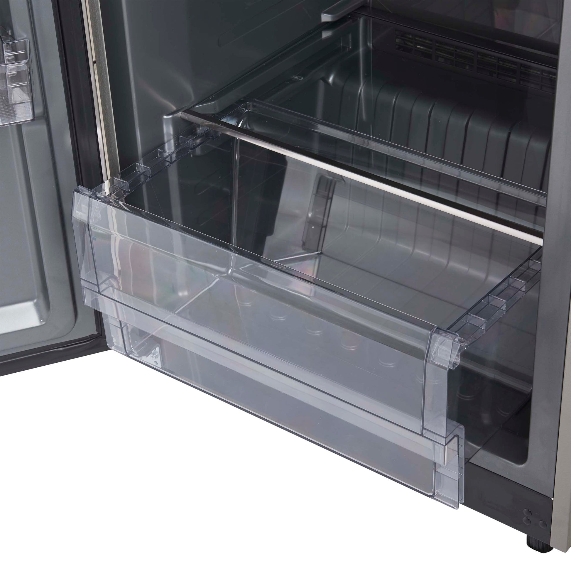 Forno Fortezza 28 Inch Left-Swing Freezer, Stainless Steel with Automatic Ice Maker - Forno Appliances