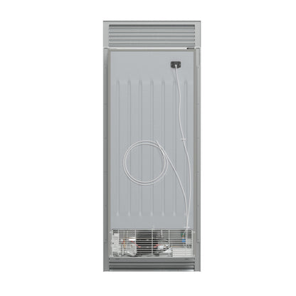 Forno Fortezza 32 Inch Left-Swing Freezer with Standard Trim Grill, Stainless Steel, with Automatic Ice Maker - Forno Appliances