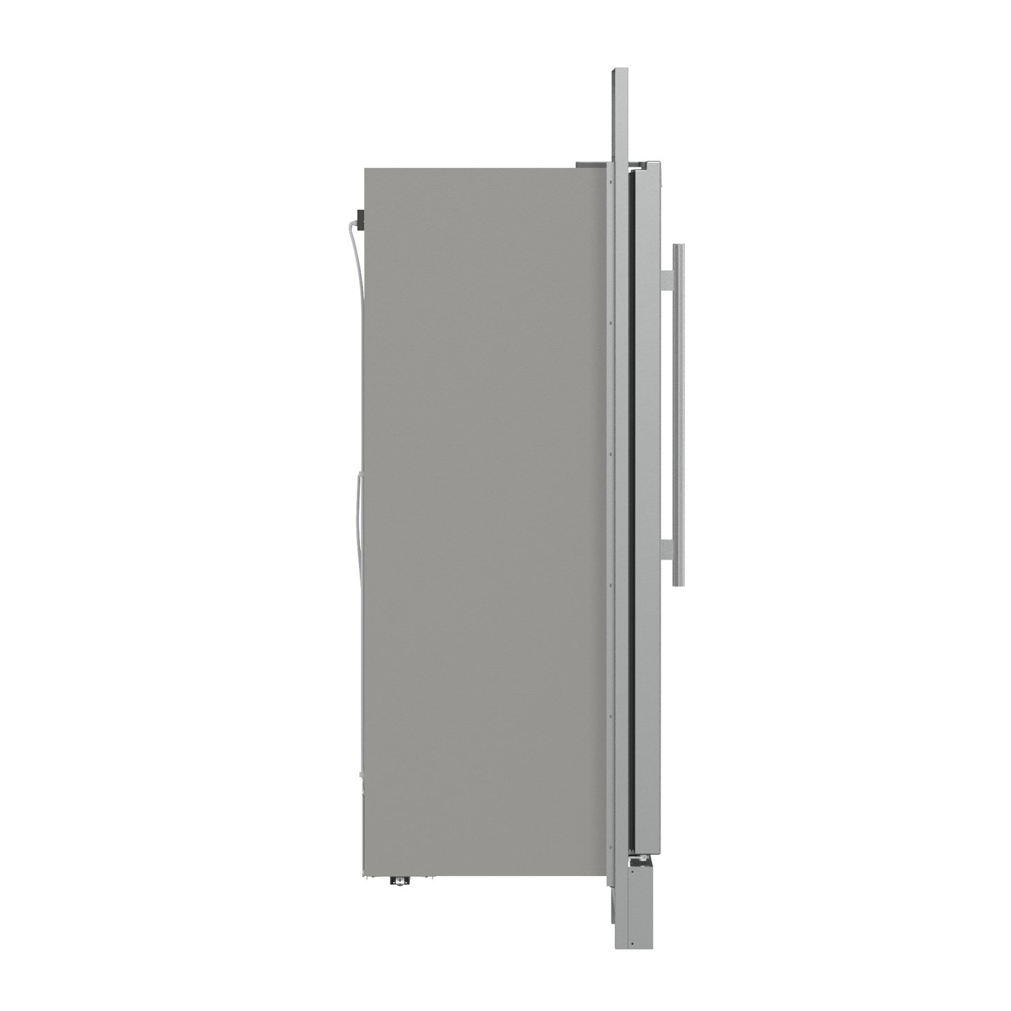 Forno Fortezza 32 Inch Left-Swing Freezer with Standard Trim Grill, Stainless Steel, with Automatic Ice Maker - Forno Appliances