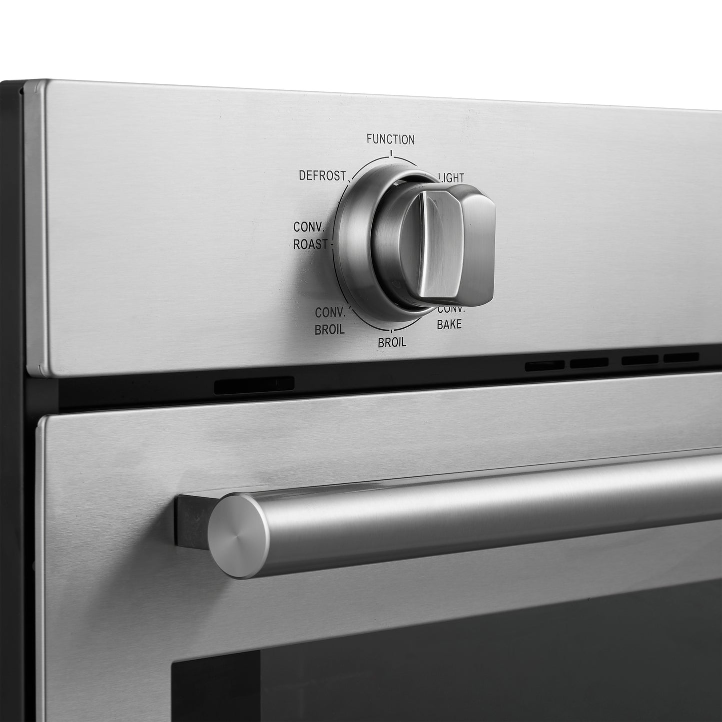 Forno Vomero 30-Inch Wall Oven, Stainless Steel, 5 cu.ft Capacity, 3550 Watts Convection, Mechanical Controls, Self-Cleaning Function - Forno Appliances